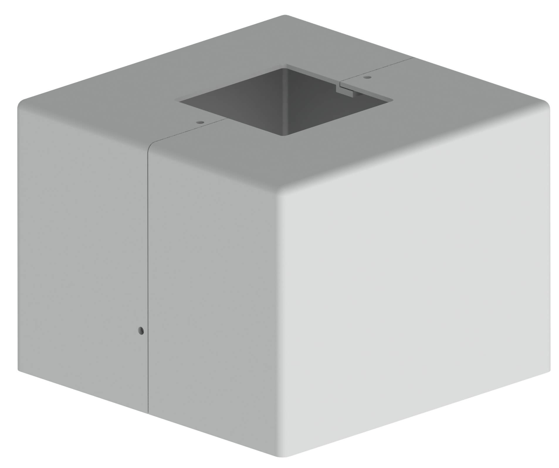 Square Fiberglass Light Poles Base Cover Square Fiberglass Light Poles Base Cover